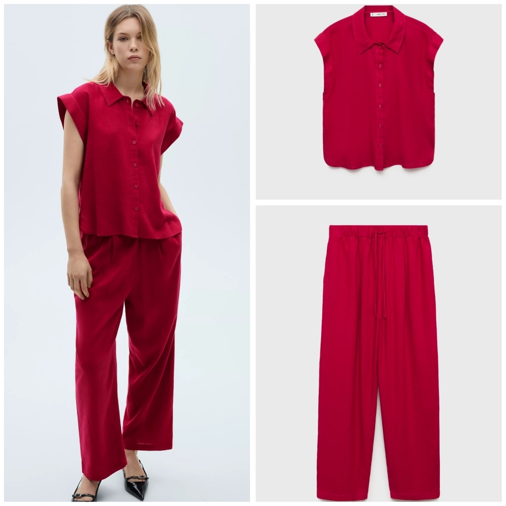 MANGO Linen Blend SET